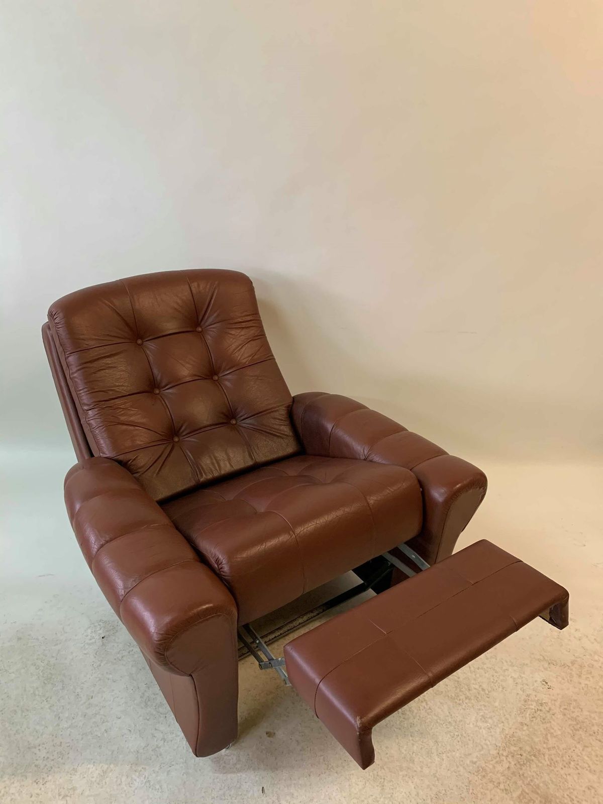Furniture Leather Armchair   Himolla   Germany, 1970s. photo