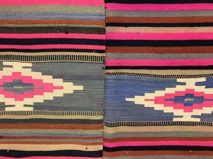 Vintage Turkish Kilim 270x160 Cm Wool Kelim Rug Large Purple, Pink, Black photo vinterior
