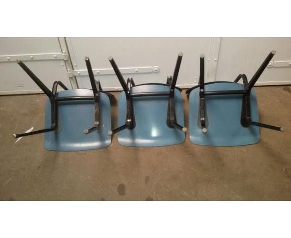 Chairs Revolt By Friso Kramer For Ahrend Cirkel, 1954, Set Of 3 photo for sale