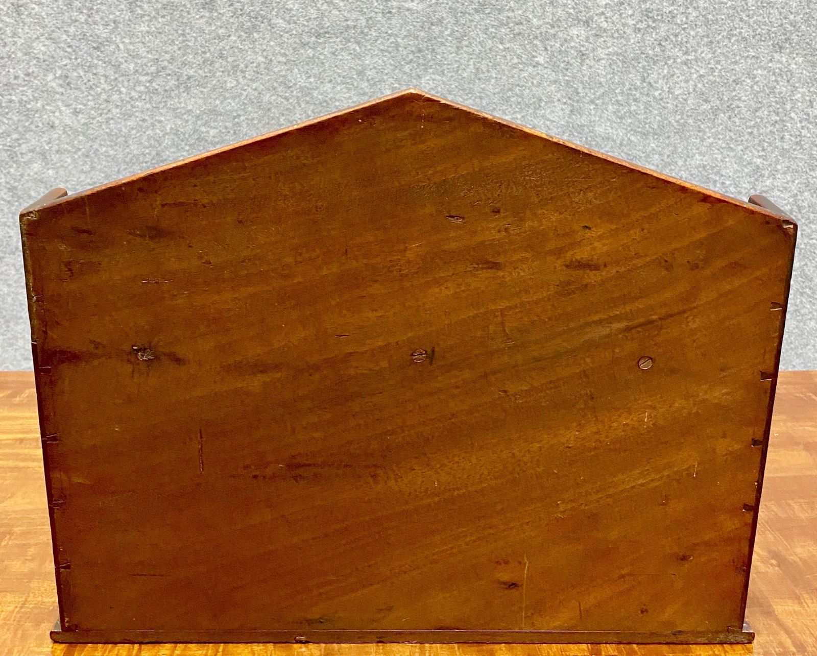 Antique Mahogany Desk Tidy Bookshelf photo 325.0