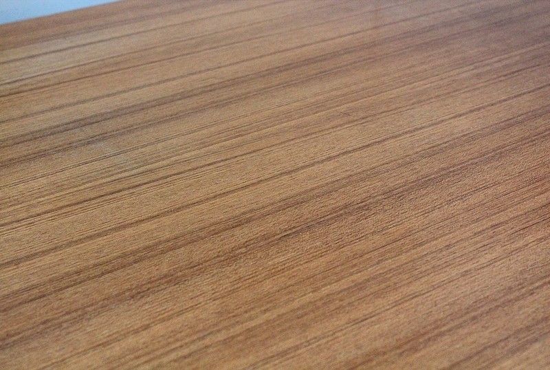 Double Desk In Teak Veneer, Vintage Spirit, Attributed To G. Guermonprez   1950/1960 photo buy