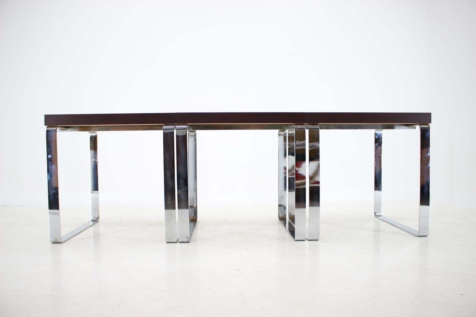 Three Luxurious Rosewood Dinig/Office Tables By Ladislav Vrátník   1970s photo Furniture