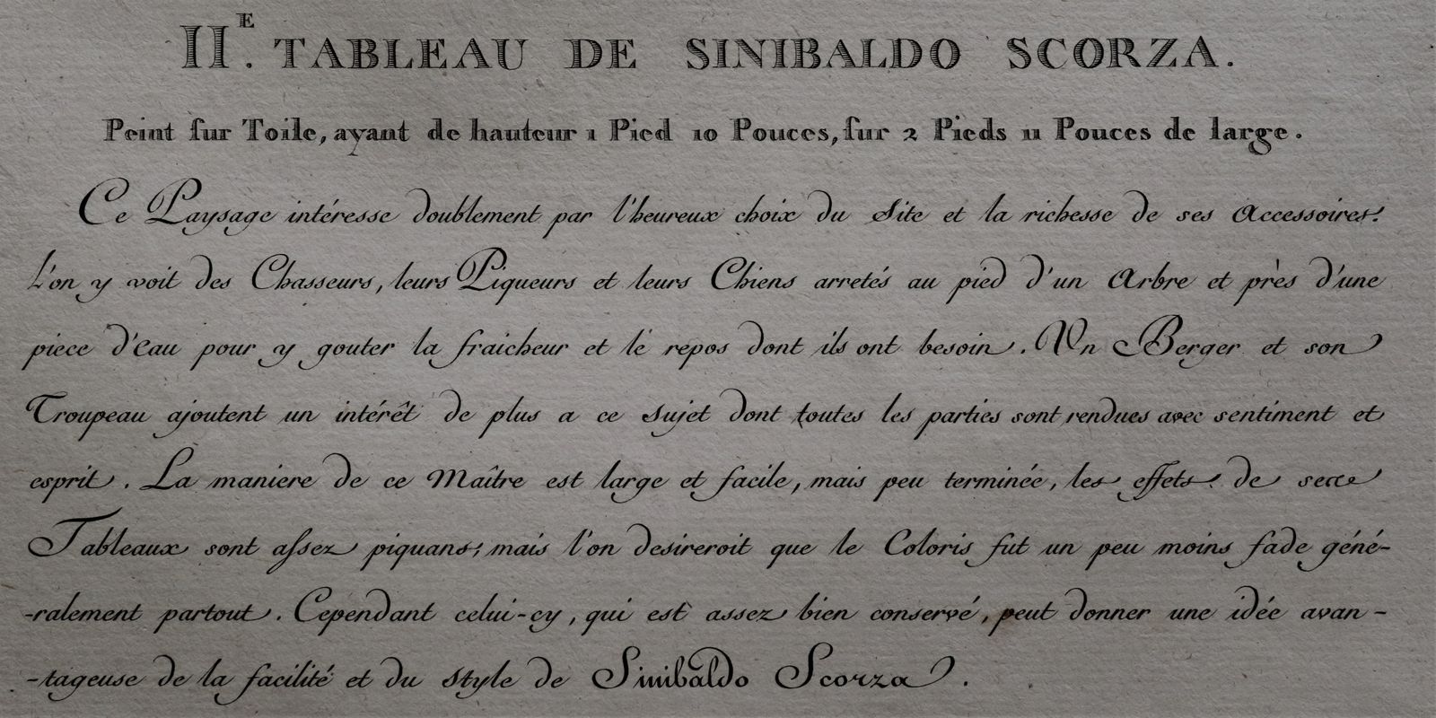Engraving: "Repos De Chasseurs" From The Gallery Of The Royal Palace, Genoese School photo vinterior