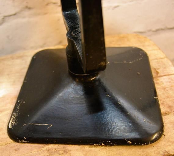 Horstmann And Hadrill Industrial Desk Vintage Lamp Office Factory Black Retro Antique Light Lighting Mid Century Factory photo 255.0