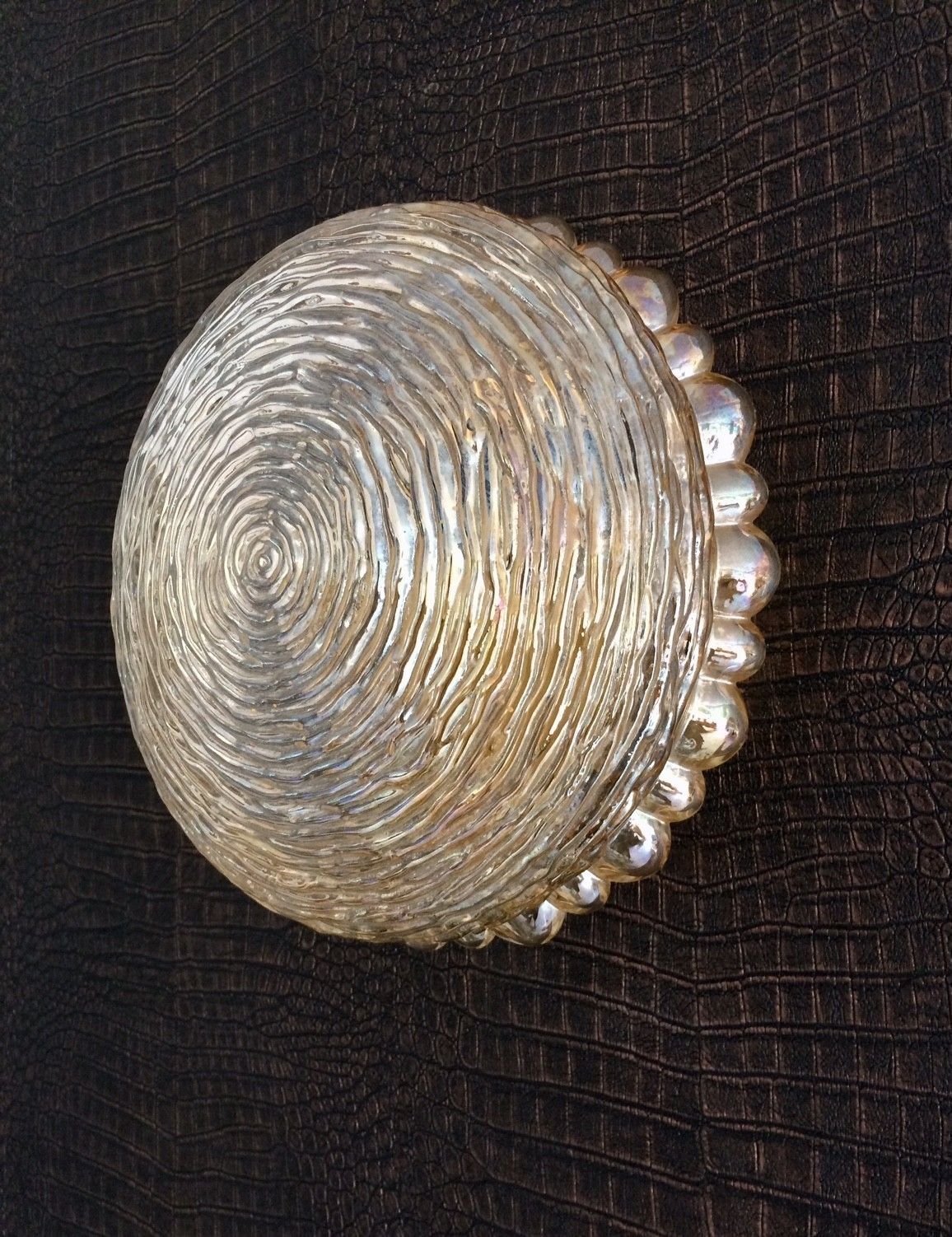 Vintage Wandlamp Met Opaalwit Glas, Jaren 1960