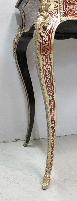 photo vintage "Boulle" Marquetry Planter, Napoleon III Period Mid 19th Century