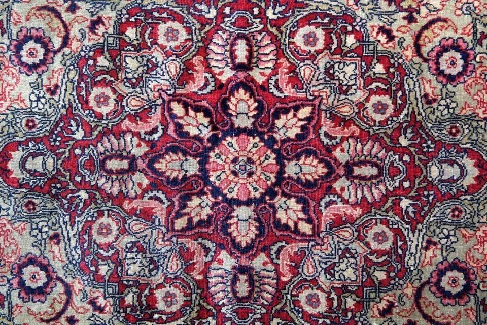 Handmade Carpet Antique Rugs, Agra Indian Rug, Luxury Red Rugs For Sale photo Textiles