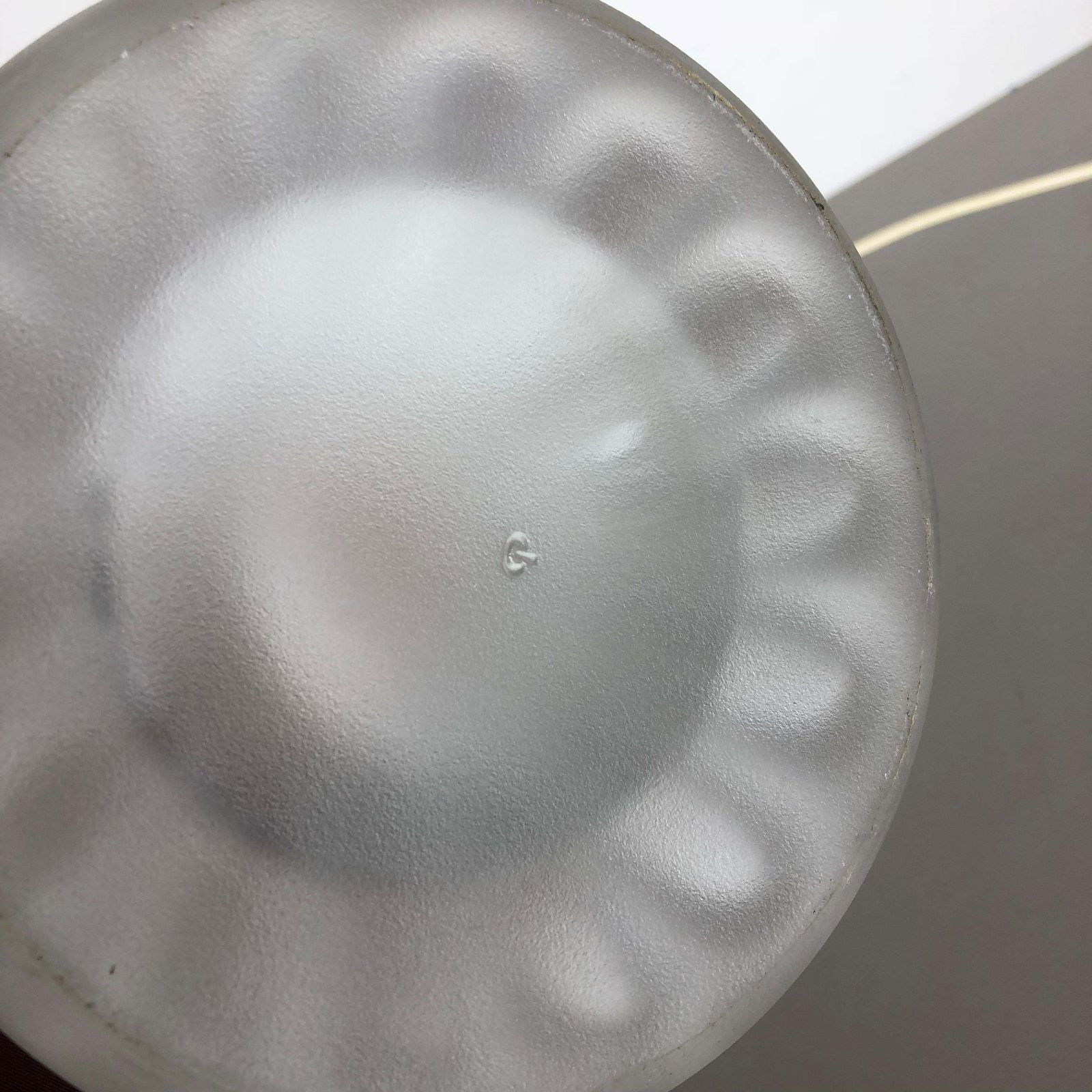 619.0 Original 1970s Metal And Glass Tulip Desk Light By Peill & Putzler, Germany photo