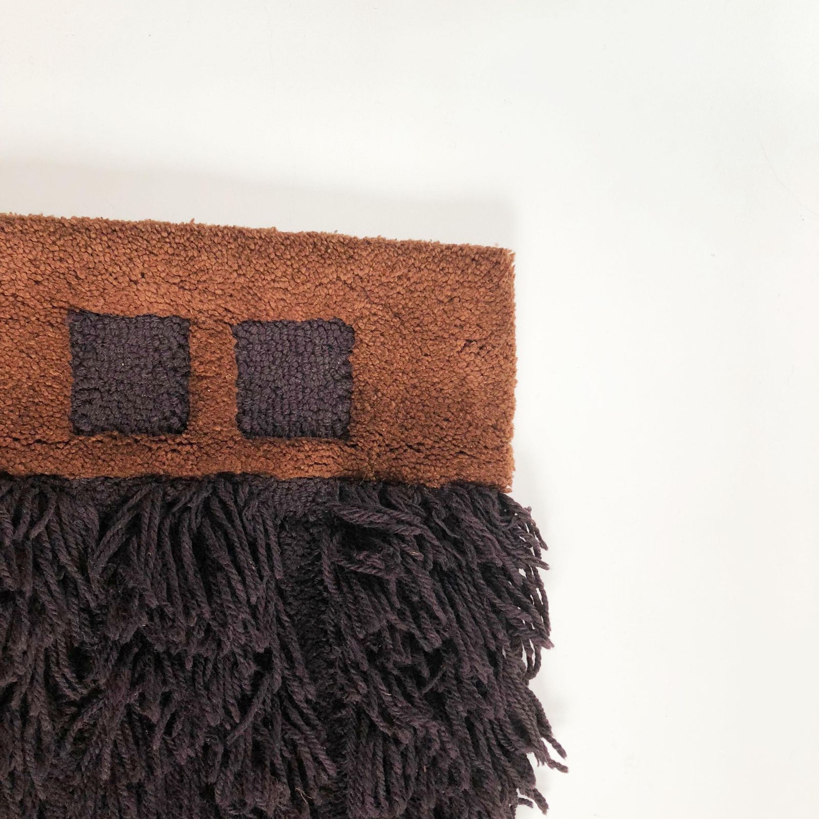 Modernist Wall Rug Lj6 By Ewald Kröner, Schloss Hackhausen, Germany, 1970s No. 3 photo vinterior