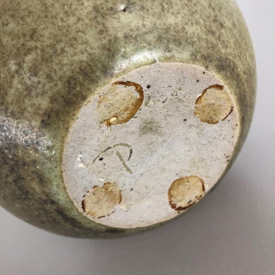 529.0 Original 1960 Ceramic Studio Pottery Vase By Piet Knepper For Mobach Netherlands photo