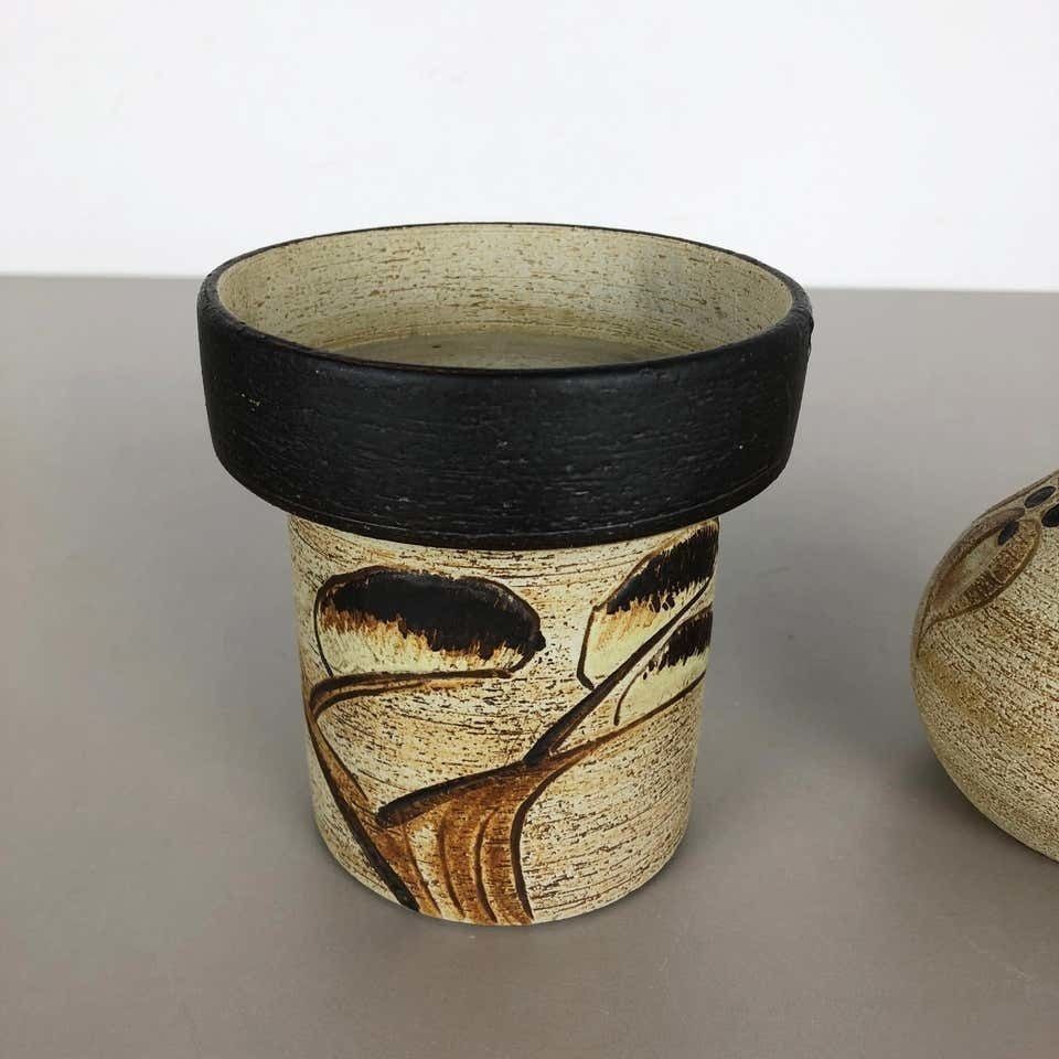 Set Of 2 Modernist 1970s Vase Sculptures Peter Müller For Sgrafo Modern, Germany photo Home Decor