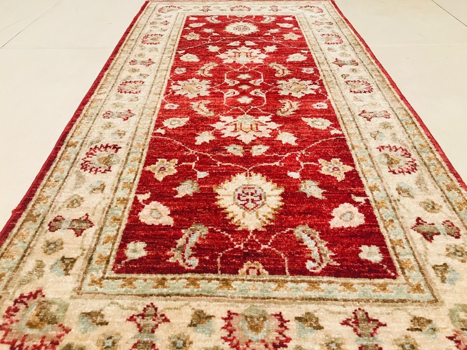 Pakistani Hand Knotted Wool Carpets, 1980s, Set Of 2 photo furniture
