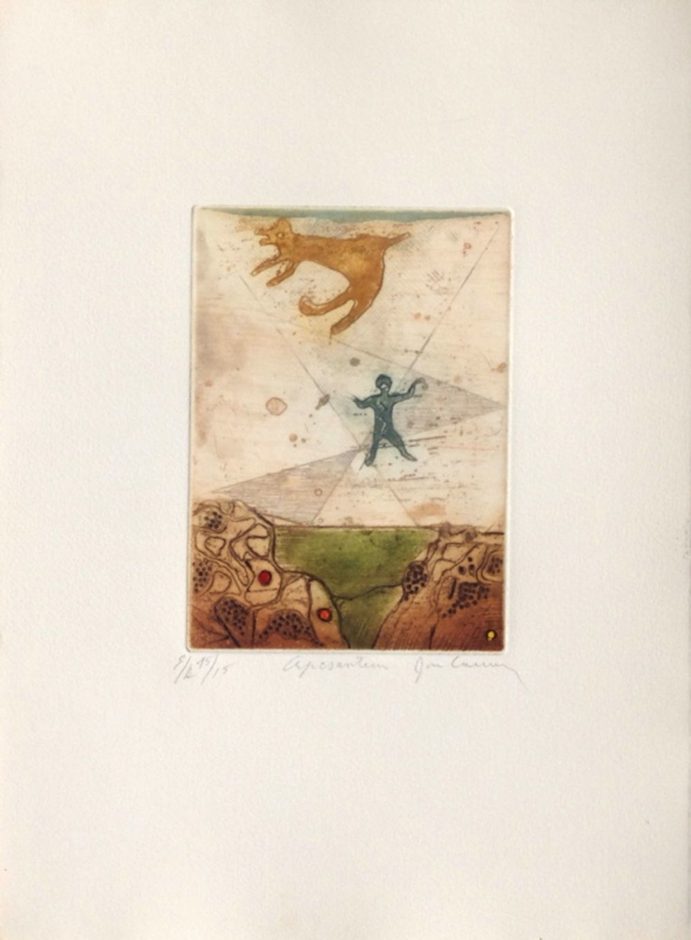 René Carcan, Voyage Au Delà De La Terre, 1988