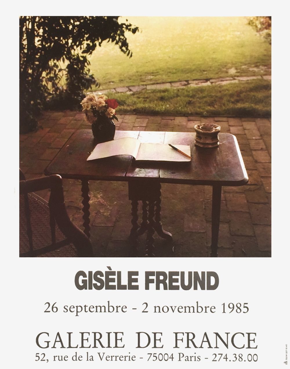 Gisèle Freund, Galerie De France (Virginia Woolf)  1985