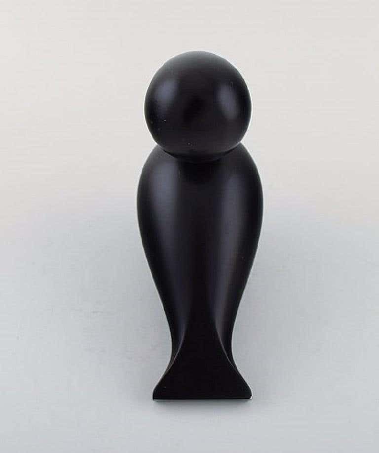 Kay Bojesen, Denmark, Black Wooden Bird, Danish Design, 20th 21st Century photo 161.0