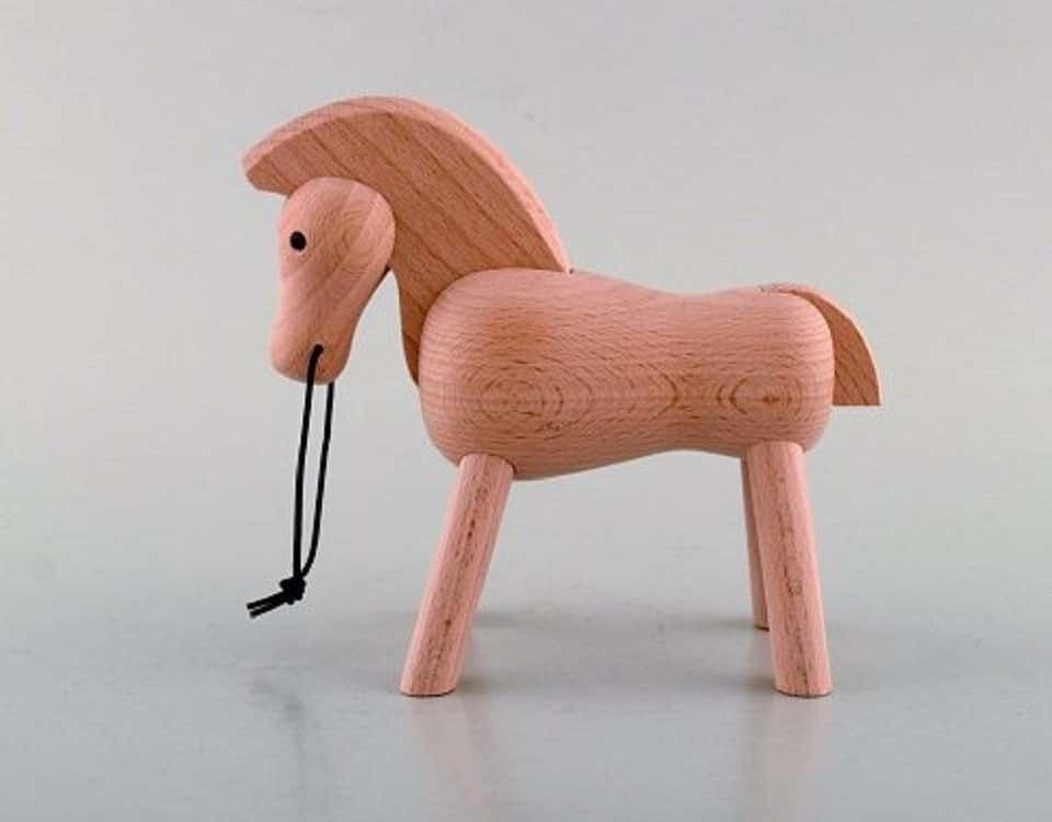 Kay Bojesen, Denmark, Wooden Horse, Danish Design, 20th 21st Century photo for sale