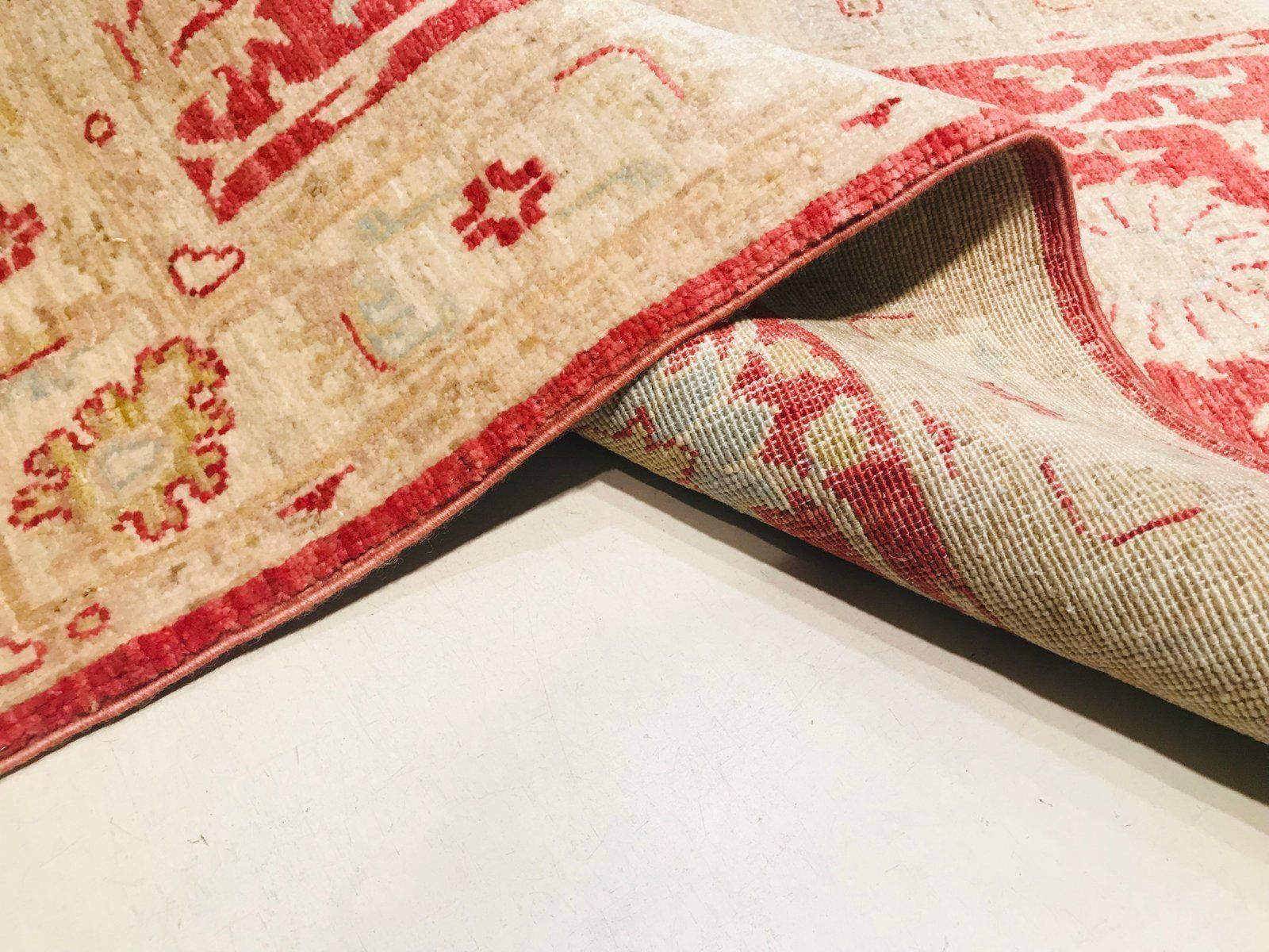 Pakistani Hand Knotted Wool Carpets, 1980s, Set Of 2 photo vintage