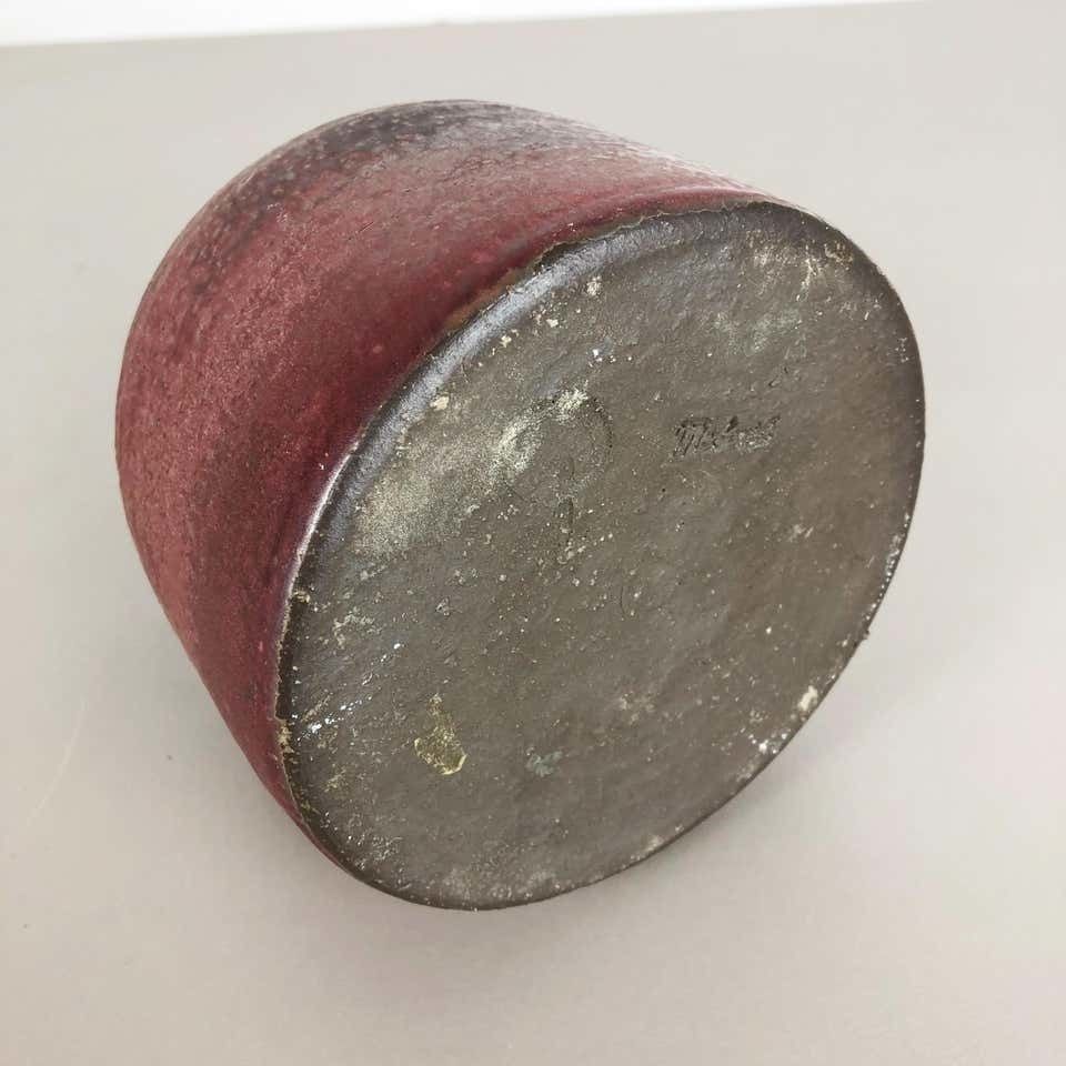 photo furniture Original 1960 Ceramic Studio Pottery Vase By Piet Knepper For Mobach Netherlands