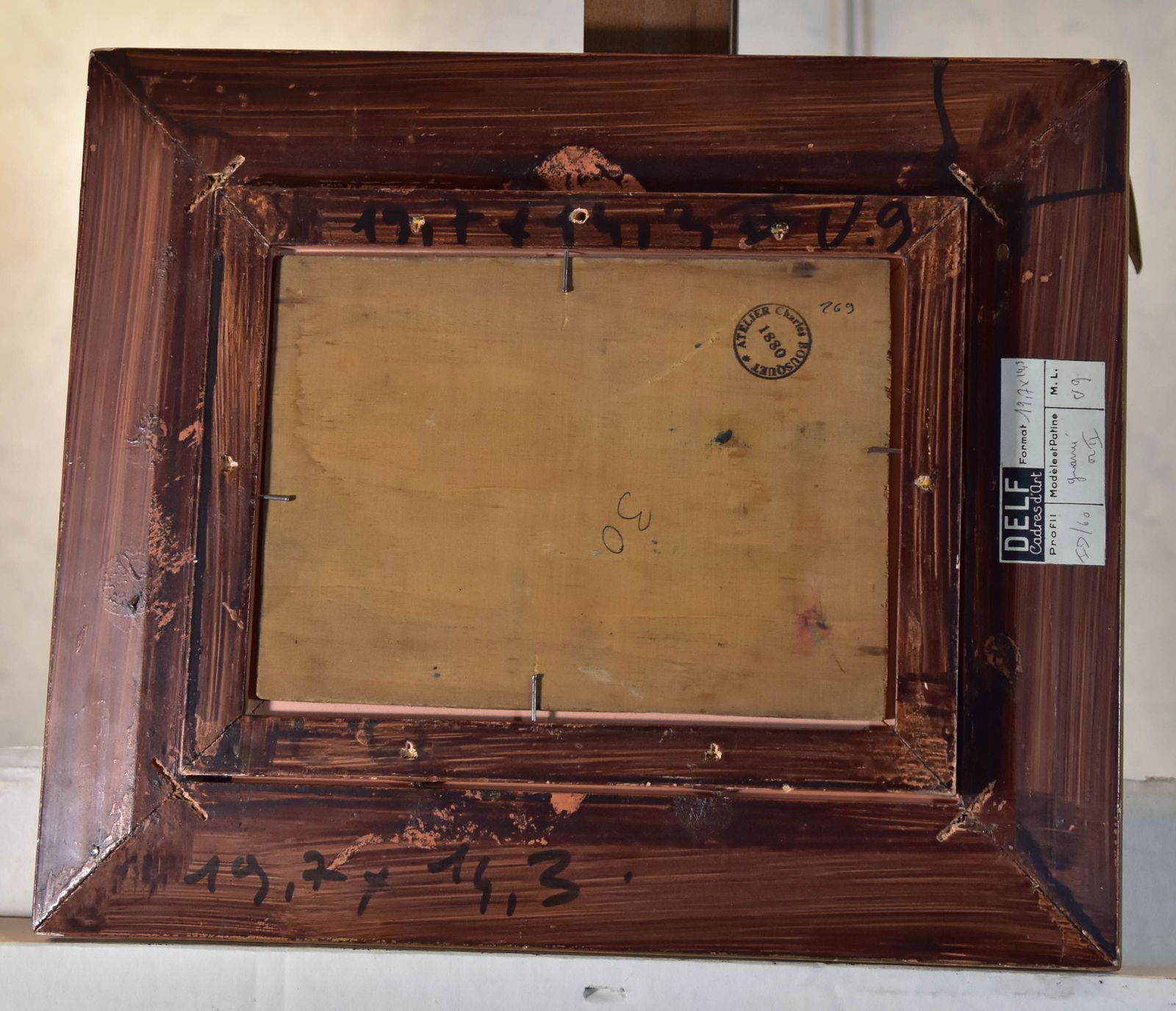 The Clearing Behind The Pines" French School By Charles Bousquet Early Twentieth photo furniture
