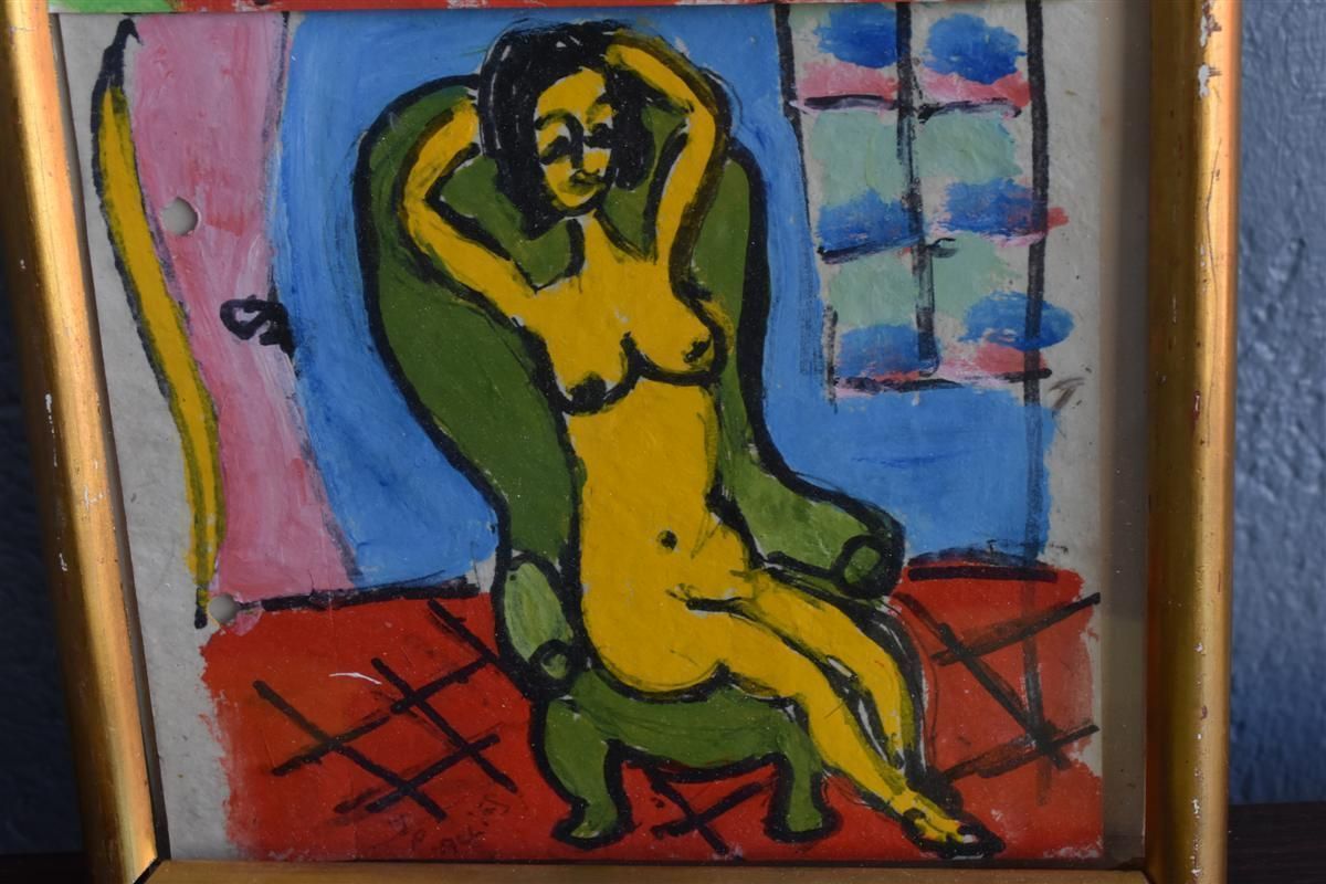 Series Of 4 Painting Naked Women By Jp Alliès photo 329.0