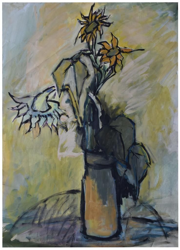 Bouquet Of Flowers With Sunflowers By Jp Alliès