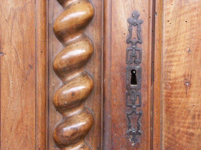 photo for sale Sideboard Two Louis Xiii Walnut Bodies, 18th Century