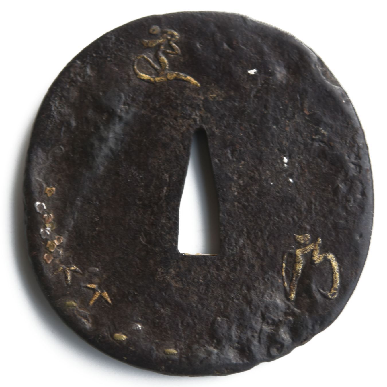 Tsuba Old Guard Of Japanese Katana photo furniture