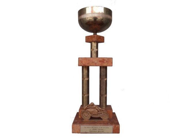 1982 Motorcycle Commemorative Sports Trophy