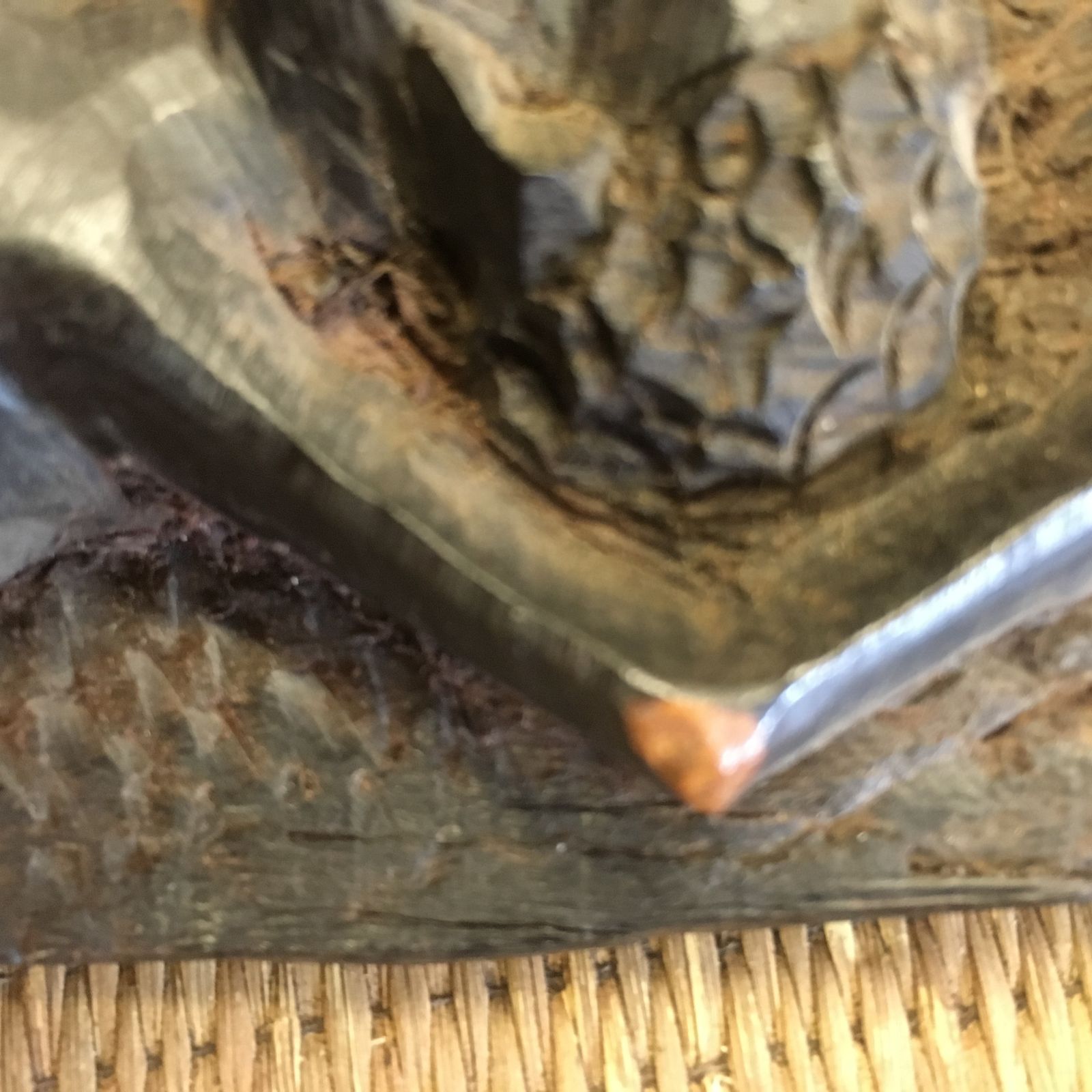 Vintage Tanzanian Tribal Carved  Mkonde Or 'Tree Of Life' In Msenjele Wood (Knobwood) photo buy