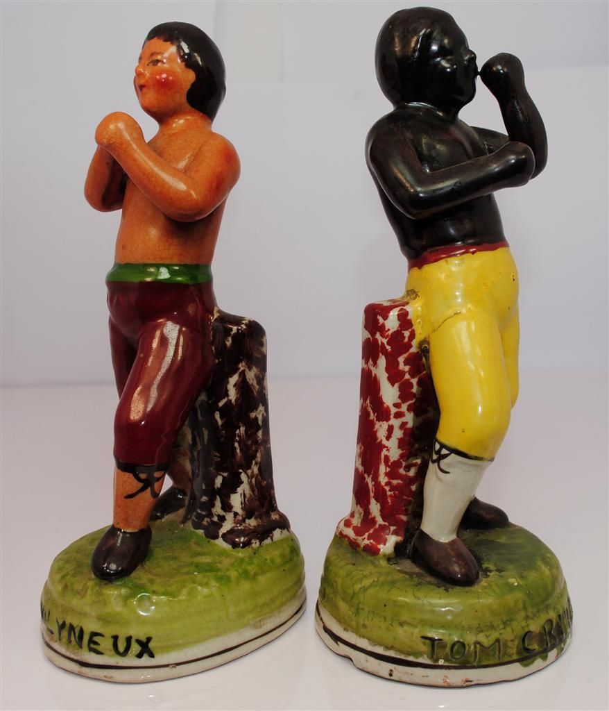 Sports Souvenir Ceramic Boxing Fight Of The 1930s photo 495.0