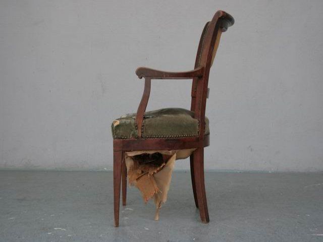 Directoire Walnut Armchair Late 18th Century photo Furniture