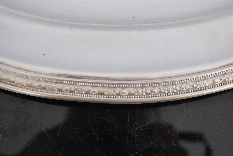 Silver Metal Tray Signed Christofle photo furniture