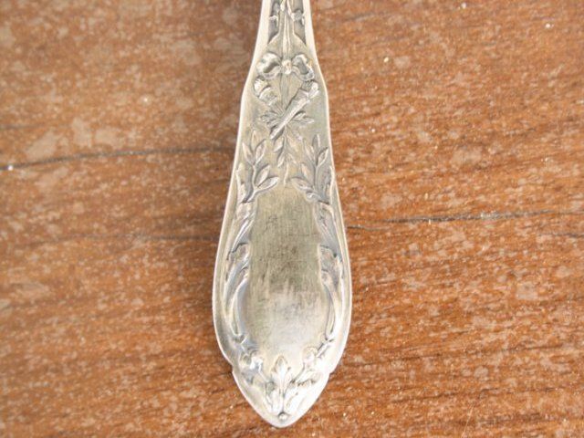 photo vinterior Complete Silver Metal Flatware 38 Pieces