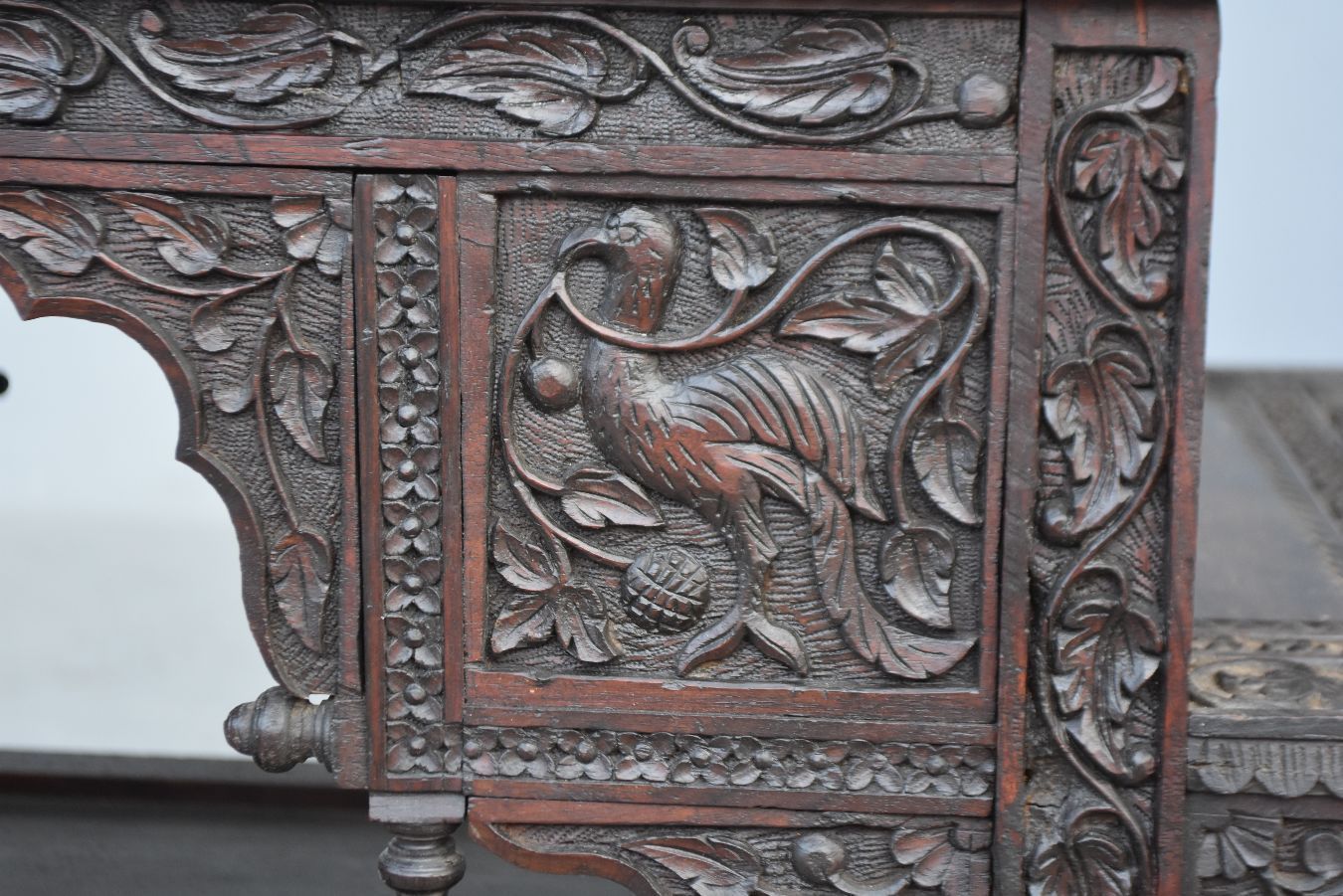 photo for sale Tea Table End Of Indian Rosewood Sofa Carved Xi Xth 2