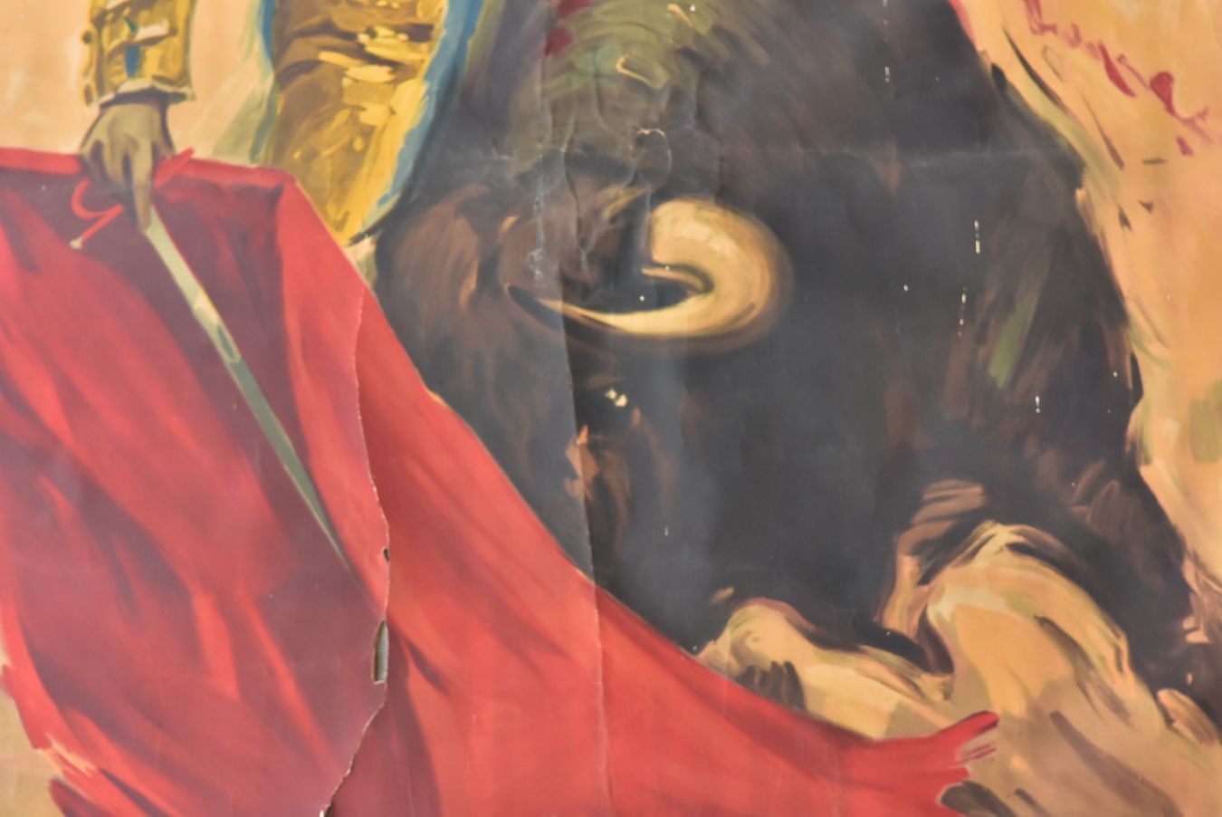 Vintage Bullfighting Poster From The 60s By Juan Reus Ortega Edition photo Art