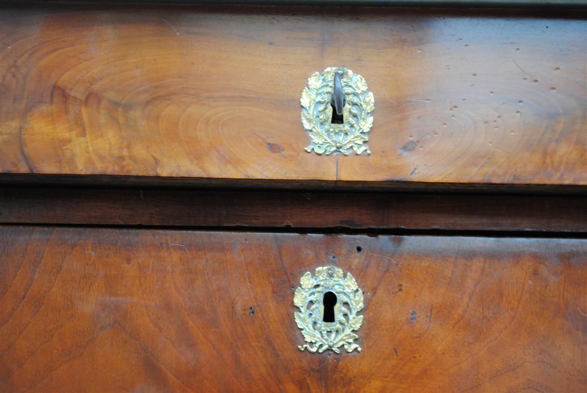 photo buy Secretary Flamed Mahogany Empire Style, Xi Xth Century