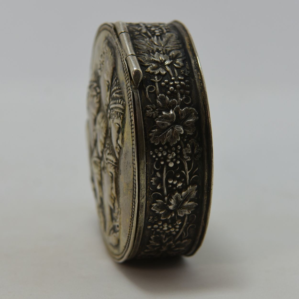 Silver Box And Vermeil Xi Xth Bas Relief Napoleon Bonaparte And Others By Johann S Kurz In Hanau photo for sale