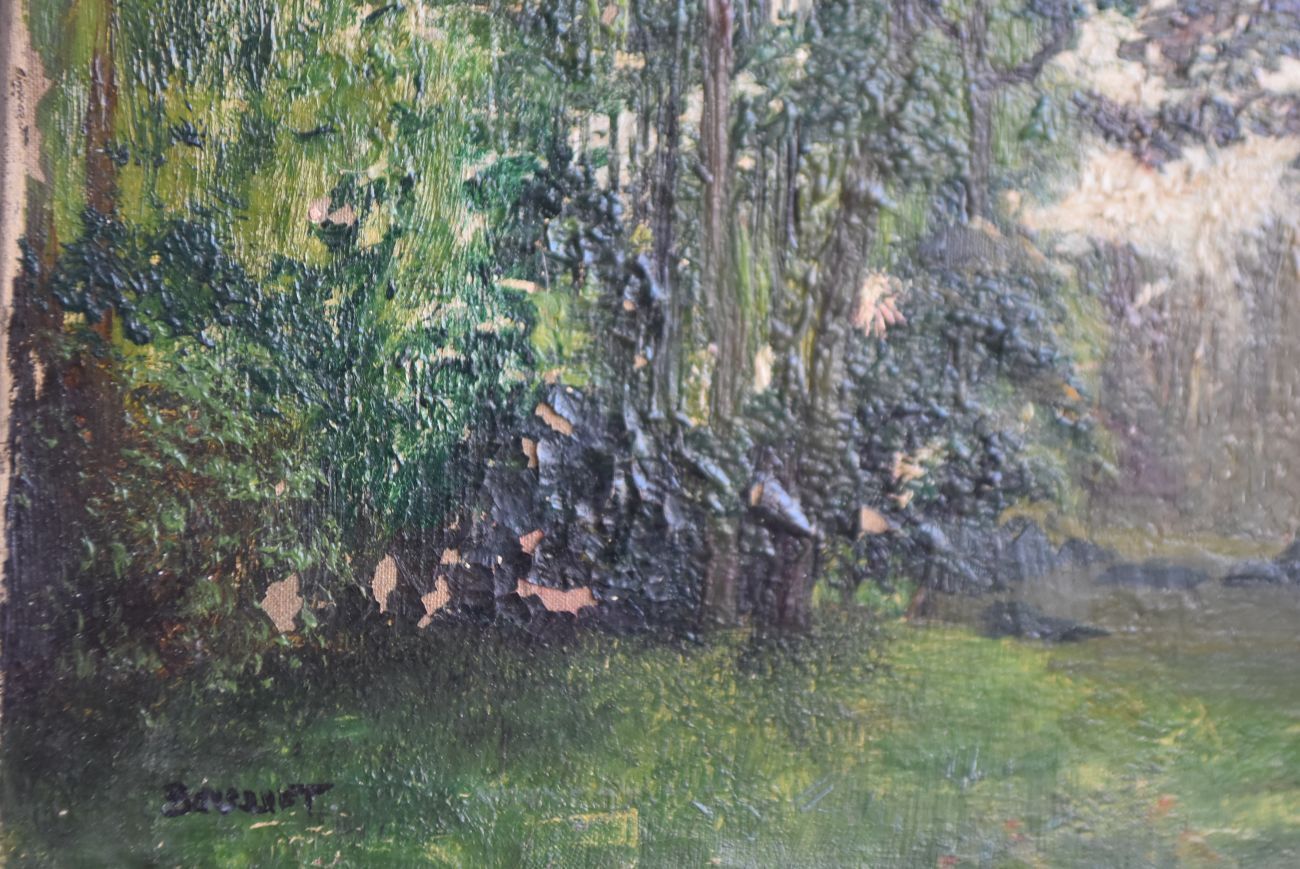Landscape By Charles Bousquet French School photo for sale