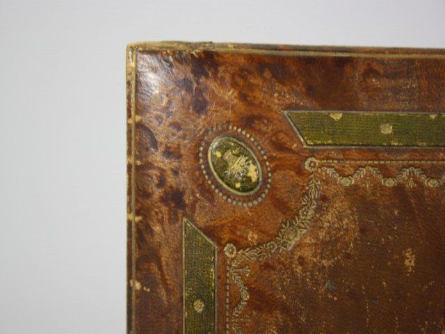 Jewelry Box In Decorated Leather photo for sale