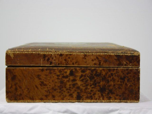 photo for sale Jewelry Box In Decorated Leather