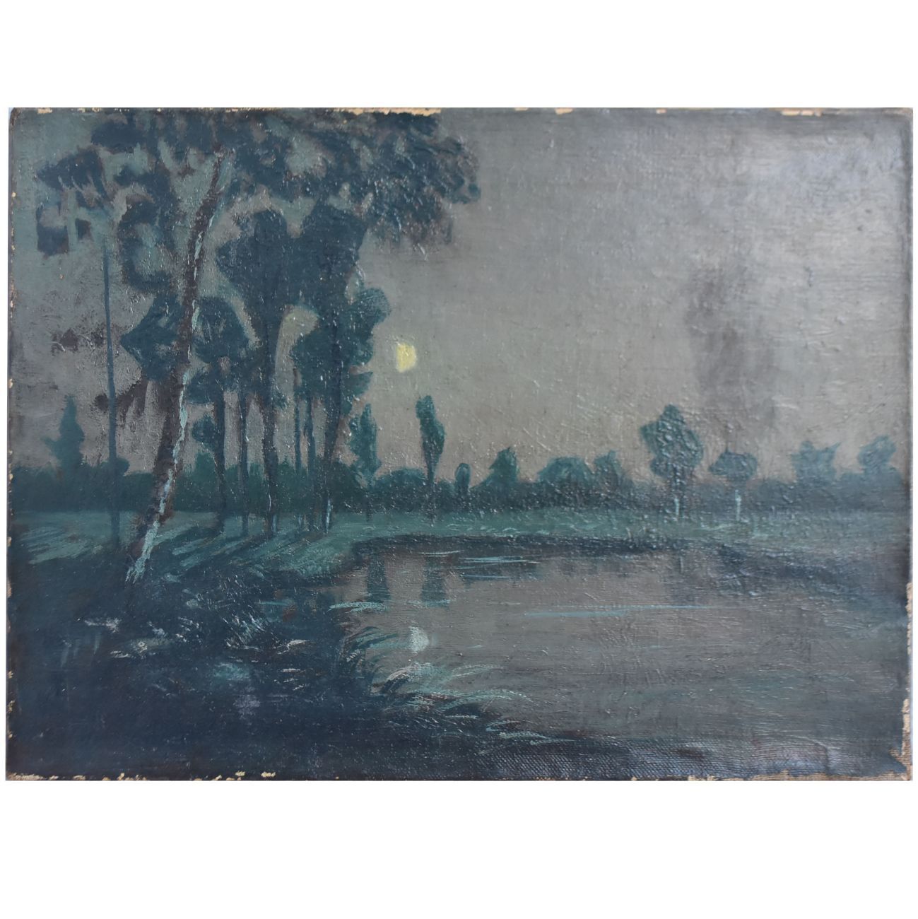 Landscape By Charles Bousquet French School