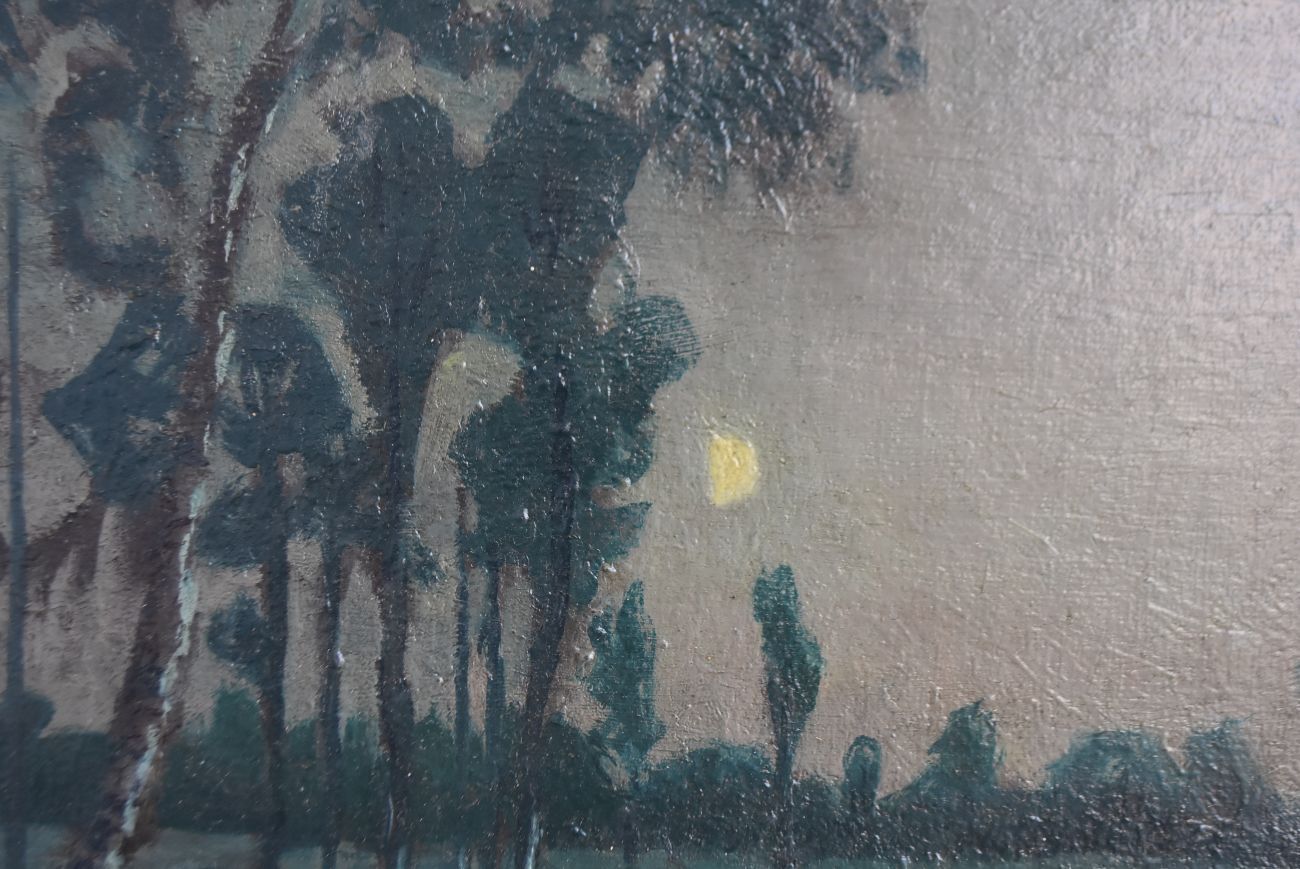 Landscape By Charles Bousquet French School photo for sale