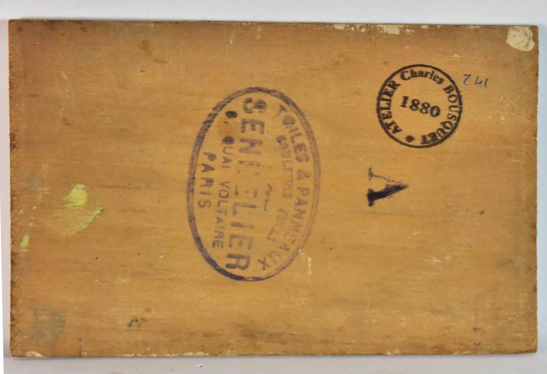 Entrance To Water Lilies" French School By Charles Bousquet photo furniture