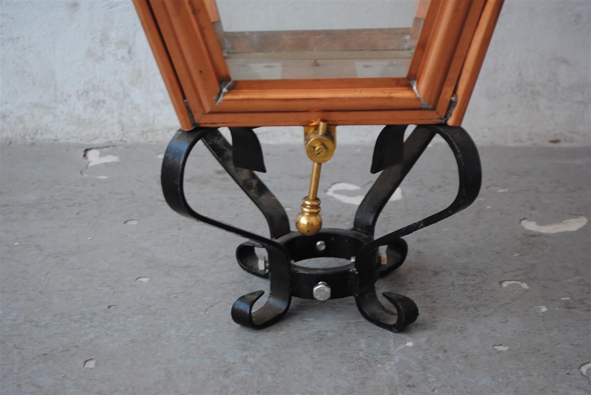 Antique Copper Outdoor Lantern photo vinterior