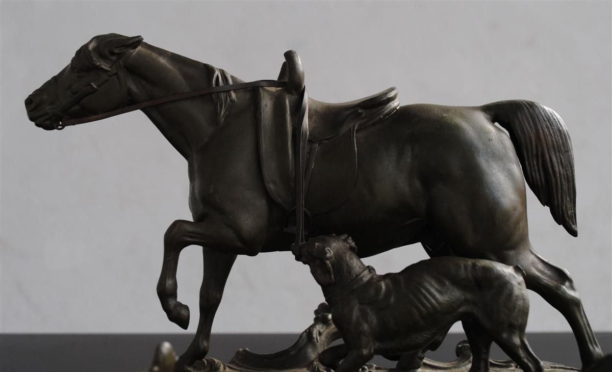 Inkwell Regulates Xi Xth Century Horses photo for sale