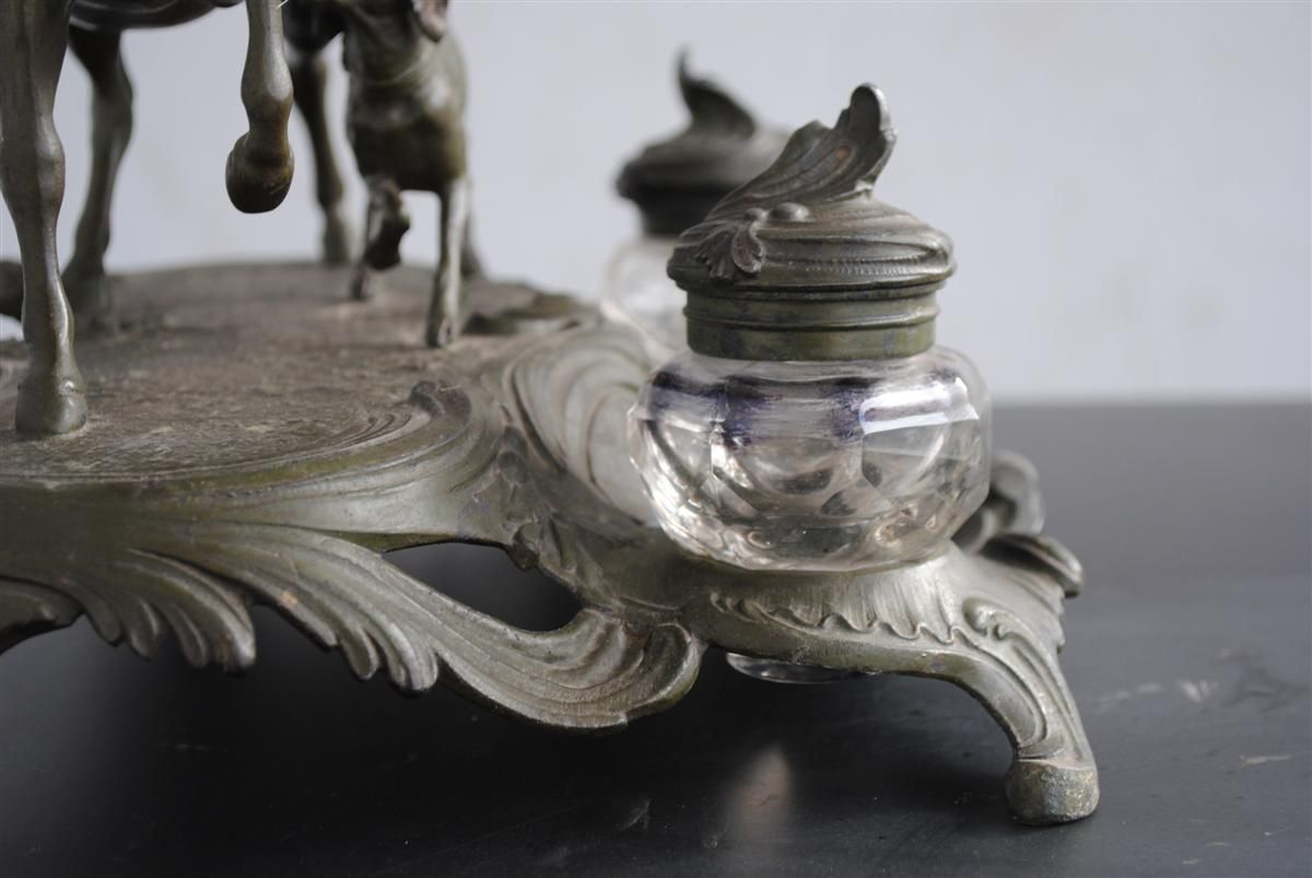 Inkwell Regulates Xi Xth Century Horses photo Home Decor