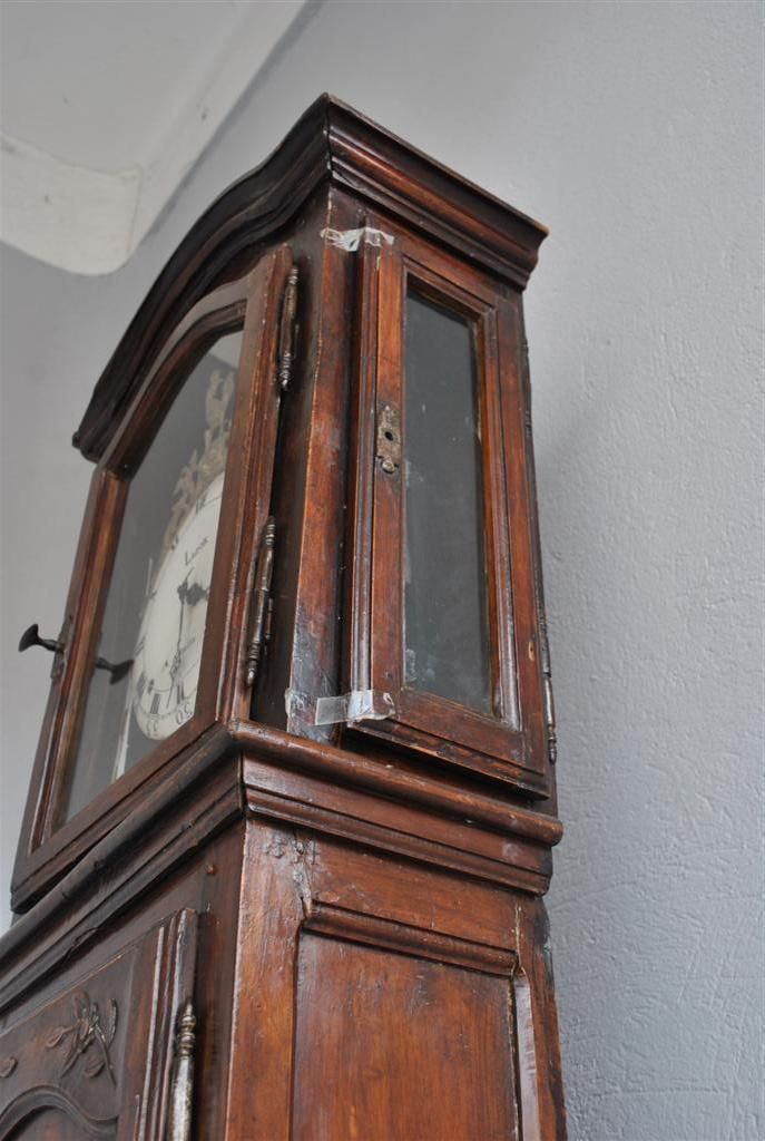 Comtoise Provence Clock In Walnut Xi Xth photo 770.0