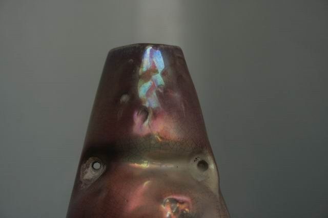 Iridescent Ceramic Vase Montières photo Home Decor
