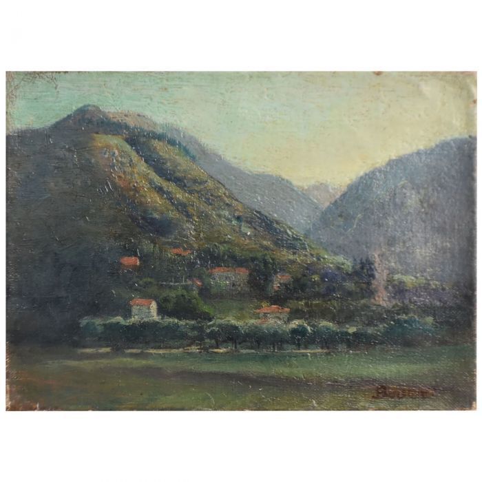 Landscape By Charles Bousquet French School