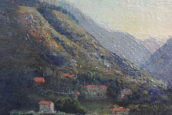 Landscape By Charles Bousquet French School photo furniture